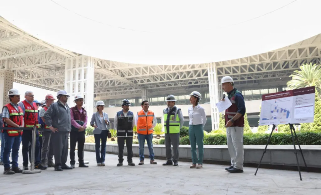 Obras de rehabilitación en AICM registran avances